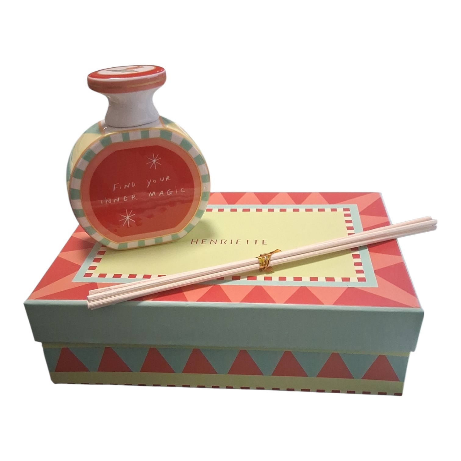 Henriette Room fragrance diffuser Good vibes 100 ml cod. D19187 Henriette